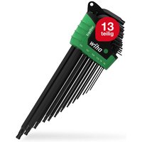 Stiftschlüssel Set 13-tlg. im ErgoStar Halter torx i T5-T45 i Kugelkopf i schwarzoxidiert i Winkelschlüsselsatz i Torxschlüsselsatz (43847) - Wiha Stiftschlüssel Set 13-tlg. im ErgoStar Halter torx i T5-T45 i Kugelkopf i schwarzoxidiert i Winkelschlüsselsatz i Torxschlüsselsatz (43847) - Wiha von Wiha