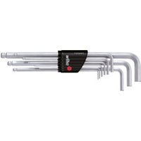 Wiha Innensechskant Schlüssel Satz 9-tlg (01418) I Stiftschlüssel Set mit Kugelkopf für Winkel bis zu 25 Grad I Sechskantschlüssel im Compact Halter Wiha Innensechskant Schlüssel Satz 9-tlg (01418) I Stiftschlüssel Set mit Kugelkopf für Winkel bis zu 25 Grad I Sechskantschlüssel im Compact Halter von Wiha