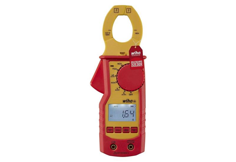 Wiha Strommessgerät (45219), Strommesszange bis 1.000 V AC, CAT IV von Wiha