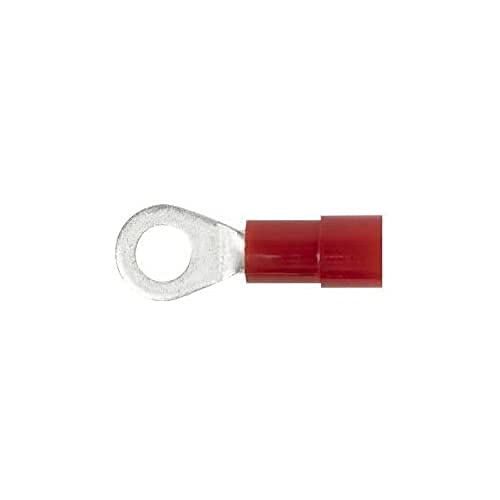 Wiha Terminal de cable plano forma anular aislado 100 ud. según DIN 0.5-1 mm², M4 (43954) von Wiha