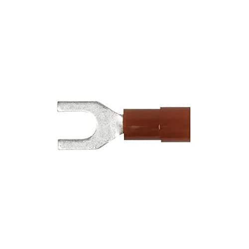 Wiha Terminal de cable plano forma de horquilla aislado 100 ud. según DIN 0.5-1 mm², M4 (43962) von Wiha