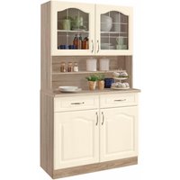 wiho Küchen Küchenbuffet "Linz", 100 cm breit, in Landhaus-Optik von Wiho Küchen