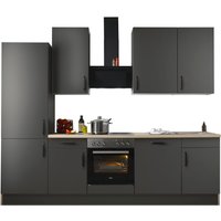 wiho Küchen Küchenzeile ""Simi", mit verstellbaren Füßen, Breite 280 cm,", wahlweise mit E-Geräten, Soft-Close-Funktion in Schubkästen & Auszügen von Wiho Küchen