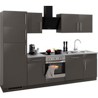 wiho Küchen Küchenzeile "Cali", mit E-Geräten und Kühl-Gefrierkombination, Breite 280 cm von Wiho Küchen