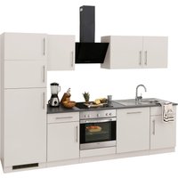 wiho Küchen Küchenzeile "Cali", mit E-Geräten und Kühl-Gefrierkombination, Breite 280 cm von Wiho Küchen