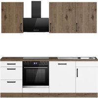 wiho Küchen Küchenzeile "Elba", wahlweise mit Hanseatic E-Geräten, Breite 220 cm von Wiho Küchen