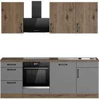 wiho Küchen Küchenzeile "Elba", wahlweise mit Hanseatic E-Geräten, Breite 220 cm von Wiho Küchen