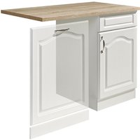 wiho Küchen Spülenschrank "Linz", 110 cm breit, inkl. Tür/Sockel für Geschirrspüler, in Landhaus-Optik von Wiho Küchen