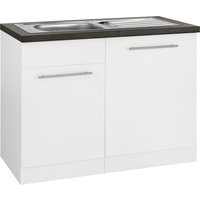 wiho Küchen Spülenschrank "Unna", 110 cm breit, inkl. Tür/Sockel/Griff für Geschirrspüler von Wiho Küchen
