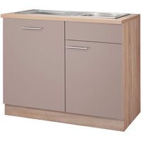 wiho Küchen Spülenschrank "Montana", 110 cm breit, inkl. Tür/Griff/Sockel für vollint. Geschirrspüler wiho Küchen Spülenschrank "Montana", 110 cm breit, inkl. Tür/Griff/Sockel für vollint. Geschirrspüler von Wiho Küchen