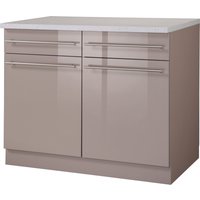 wiho Küchen Unterschrank "Chicago", 100 cm breit, 2 Schubkästen und 2 Türen, für viel Stauraum wiho Küchen Unterschrank "Chicago", 100 cm breit, 2 Schubkästen und 2 Türen, für viel Stauraum von Wiho Küchen