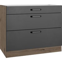 wiho Küchen Unterschrank "Elba, mit zwei Auszügen" in den Breiten 90 und 100 cm wiho Küchen Unterschrank "Elba, mit zwei Auszügen" in den Breiten 90 und 100 cm von Wiho Küchen