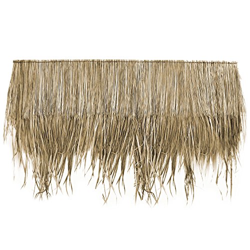 Thaiboo Palmdach Paneele Palmschindel Palmenblätter | Nachhaltiges Naturmaterial | Wetterfest Regendicht und Langlebig | Innen- und Außenbereich | ca. 145 cm x 80 cm | 10 Stück von Thaiboo