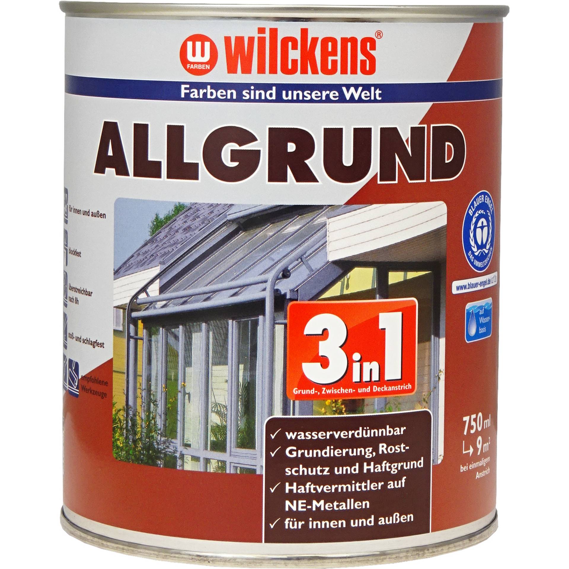Wilckens Allgrund '3in1' grau 750 ml Wilckens Allgrund '3in1' grau 750 ml von Wilckens