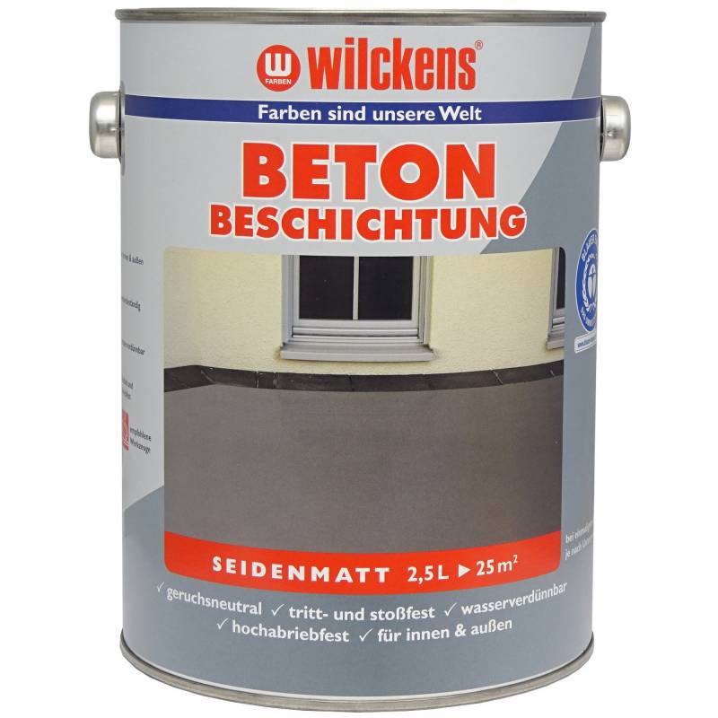 Wilckens Farben Gmbh Bodenbeschichtung silbergrau 2,5 l von Wilckens Farben Gmbh