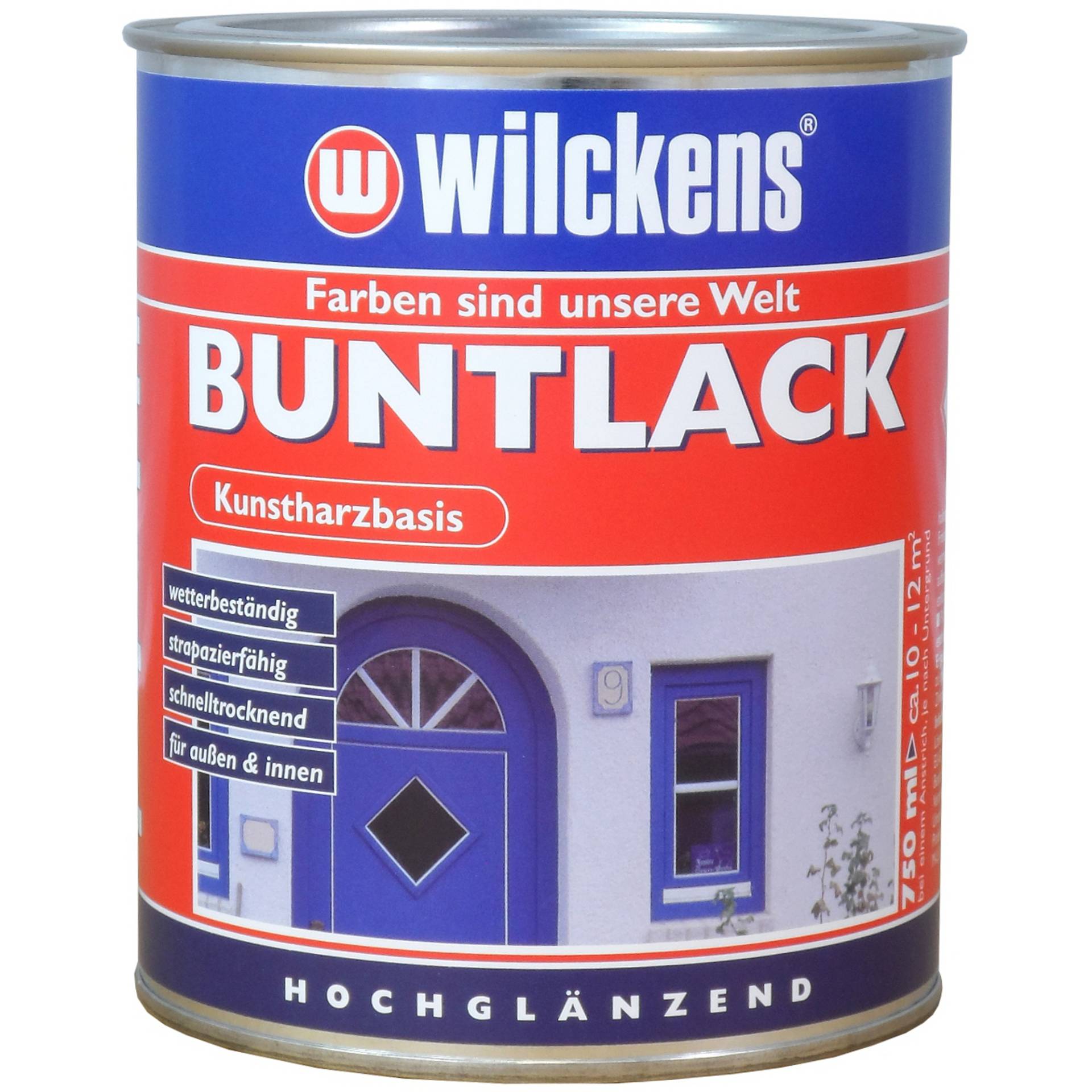 Wilckens Farben Gmbh Buntlack 'RAL 1015' hellelfenbein hochglänzend 750 ml von Wilckens Farben Gmbh