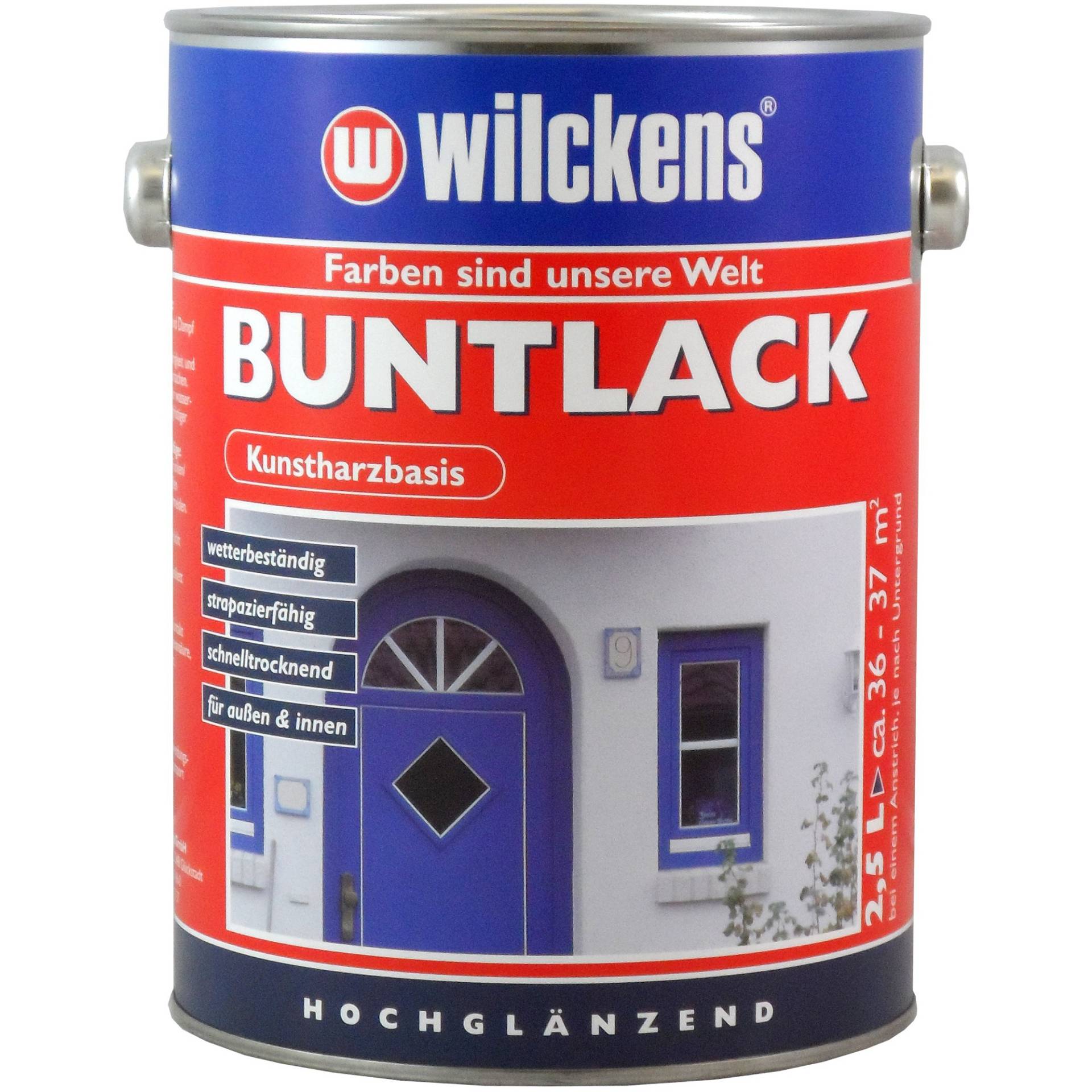 Wilckens Buntlack 'RAL 3009' oxidrot hochglänzend 2,5 l Wilckens Buntlack 'RAL 3009' oxidrot hochglänzend 2,5 l von Wilckens