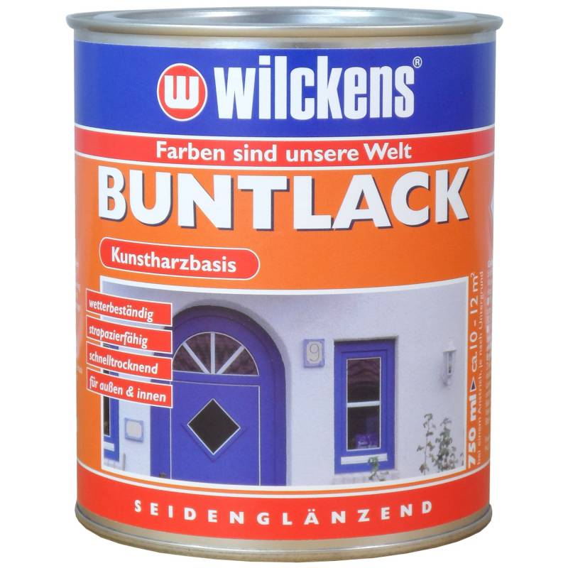 Wilckens Buntlack 'RAL 6002' laubgrün seidenglänzend 750 ml von Wilckens