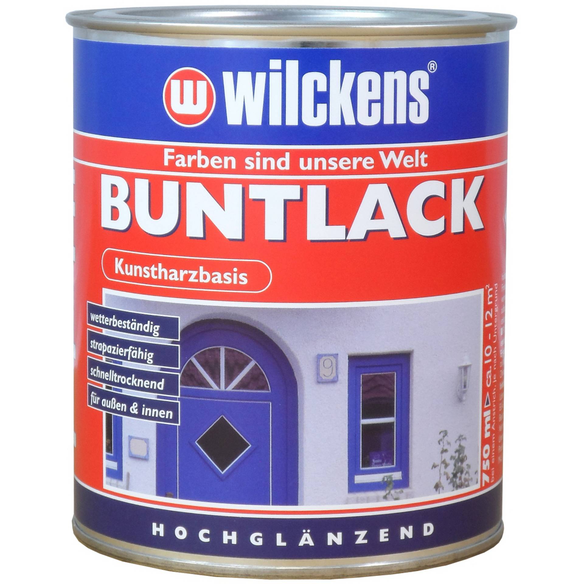 Wilckens Farben Gmbh Buntlack 'RAL 9001' cremeweiß hochglänzend 750 ml von Wilckens Farben Gmbh