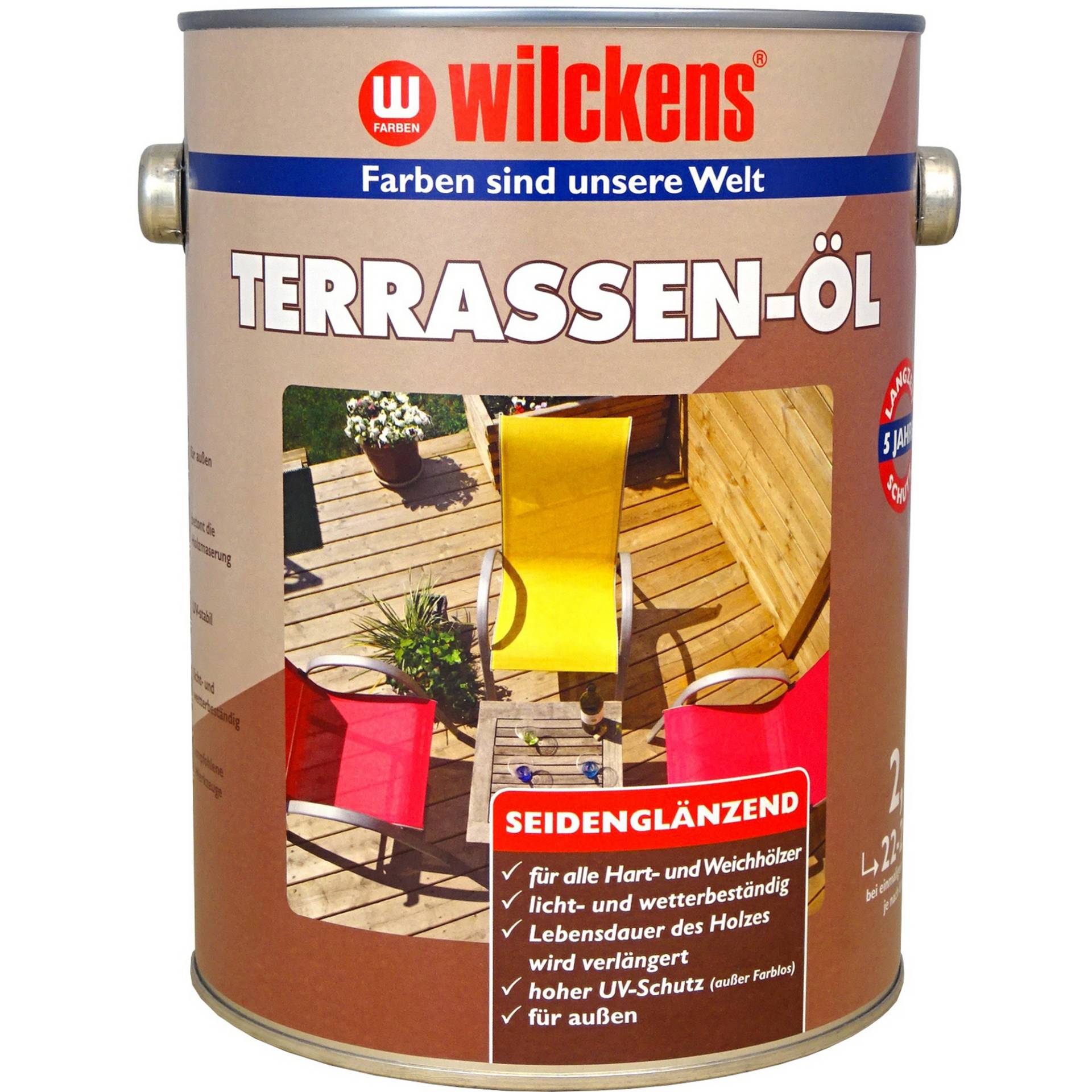 Wilckens Farben Gmbh Holzschutz douglasienfarben 2,5 l von Wilckens Farben Gmbh