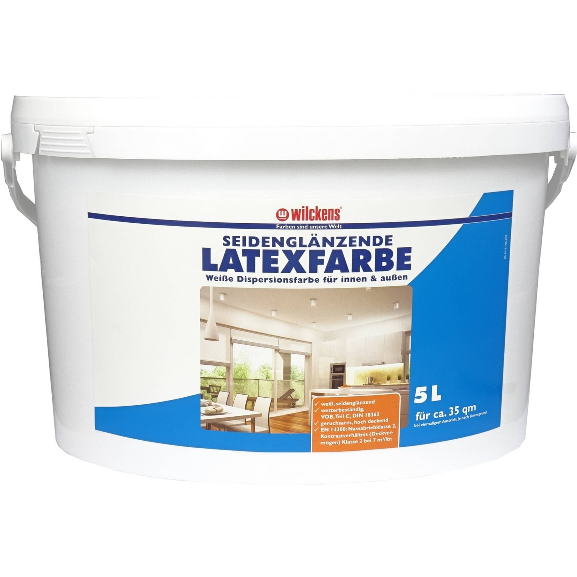 Wilckens Latexfarbe weiß 5 l Wilckens Latexfarbe weiß 5 l von Wilckens
