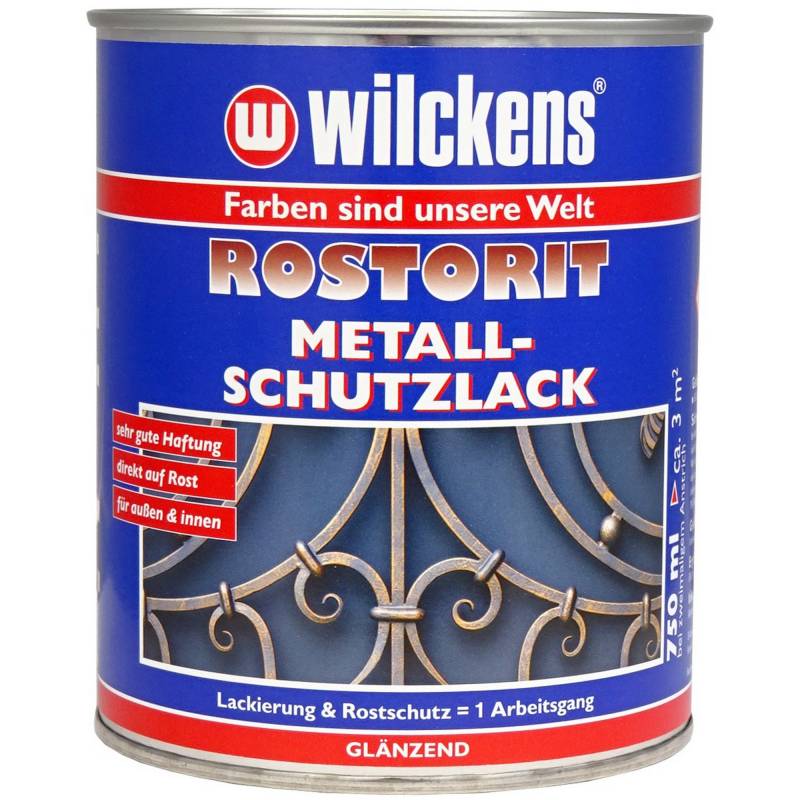 Wilckens Metallschutzlack 'Rostorit' moosgrün glänzend 750 ml von Wilckens