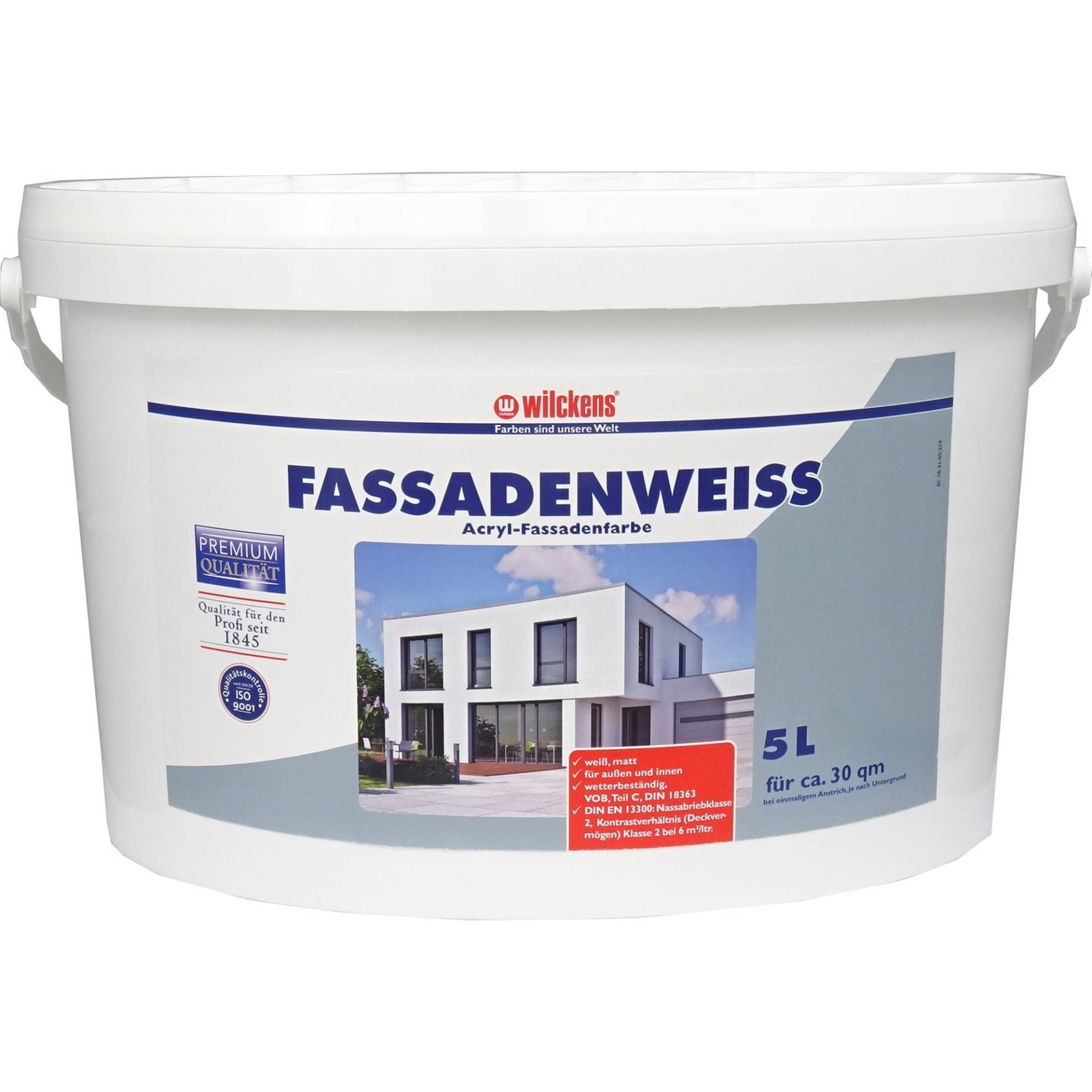 Wilckens Premium-Fassadenweiß 5 l Wilckens Premium-Fassadenweiß 5 l von Wilckens