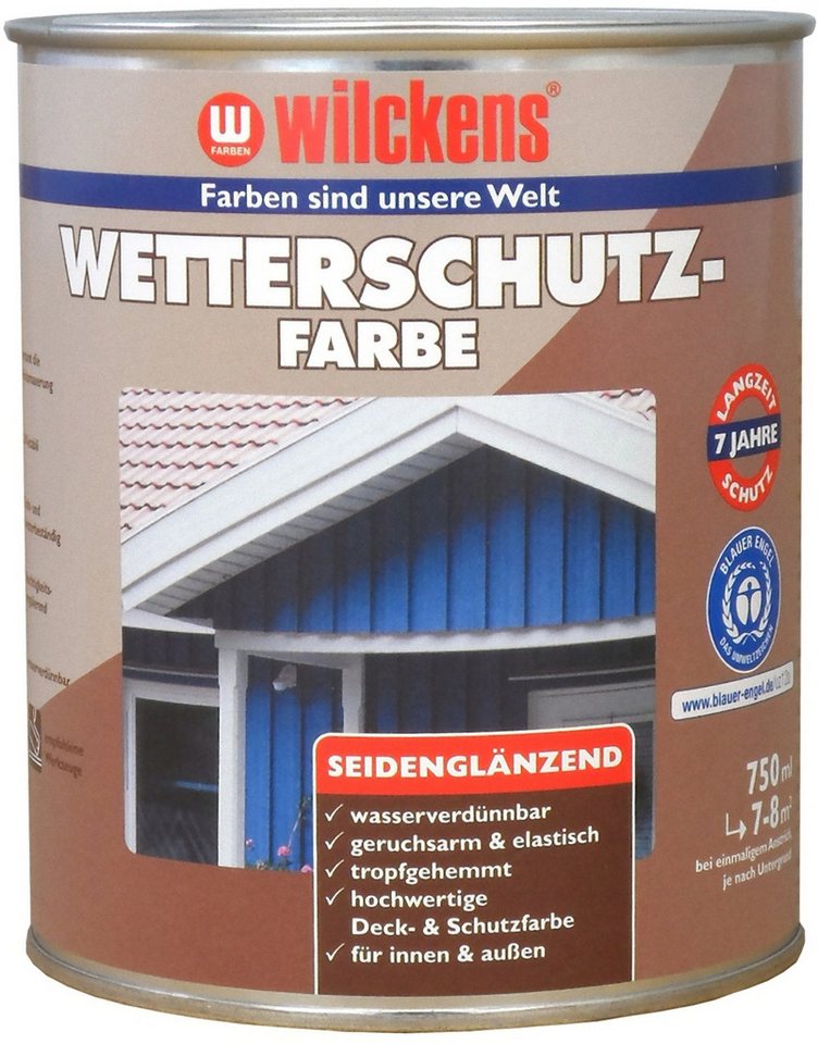 Wilckens Farben Fassadenfarbe, Wetterschutzfarbe Anthrazitgrau 0,75 L Wilckens Farben Fassadenfarbe, Wetterschutzfarbe Anthrazitgrau 0,75 L von Wilckens Farben