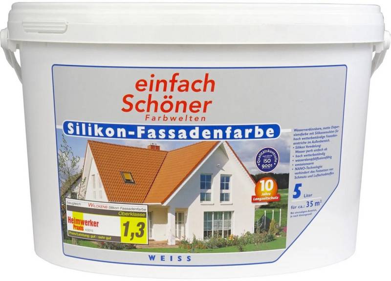 Wilckens Farben Fassadenfarbe einfach Schöner Silikon-Fassadenfarbe von Wilckens Farben