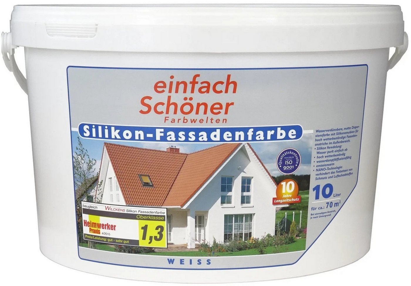 Wilckens Farben Fassadenfarbe einfach Schöner Silikon-Fassadenfarbe von Wilckens Farben