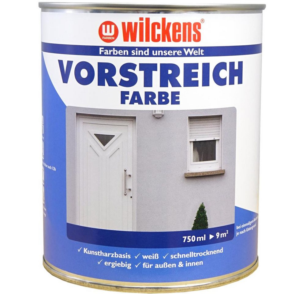 Wilckens Farben Grundierfarbe Vorstreichfarbe, Weiß matt, 750 ml Wilckens Farben Grundierfarbe Vorstreichfarbe, Weiß matt, 750 ml von Wilckens Farben