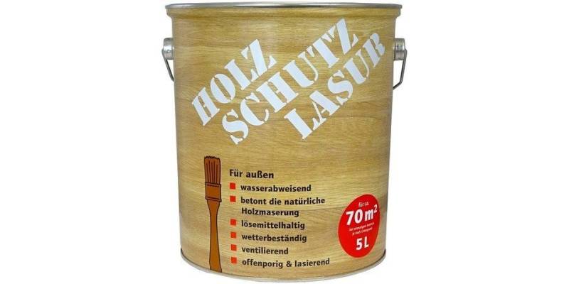 Wilckens Farben Lasur Holzschutzlasur 5 L palisander von Wilckens Farben