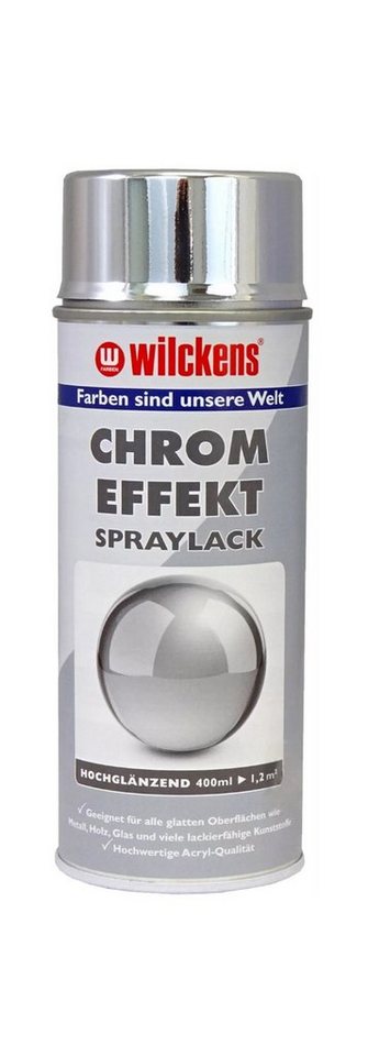 Wilckens Farben Sprühlack Wilckens Spray 400 ml Chrom Effekt, Effektlack, Me von Wilckens Farben