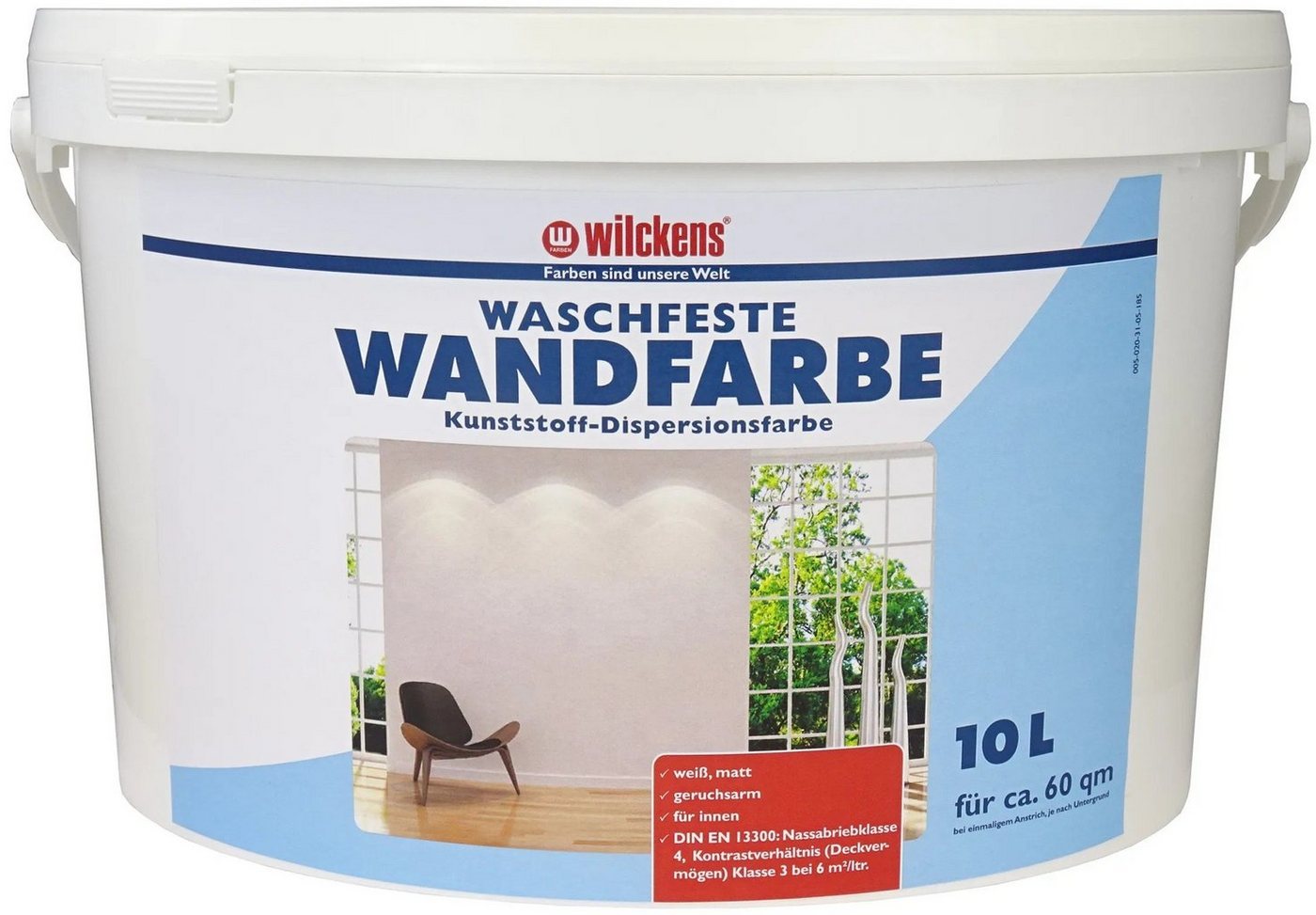 Wilckens Farben Wand- und Deckenfarbe Wilckens Waschfeste Wandfarbe von Wilckens Farben