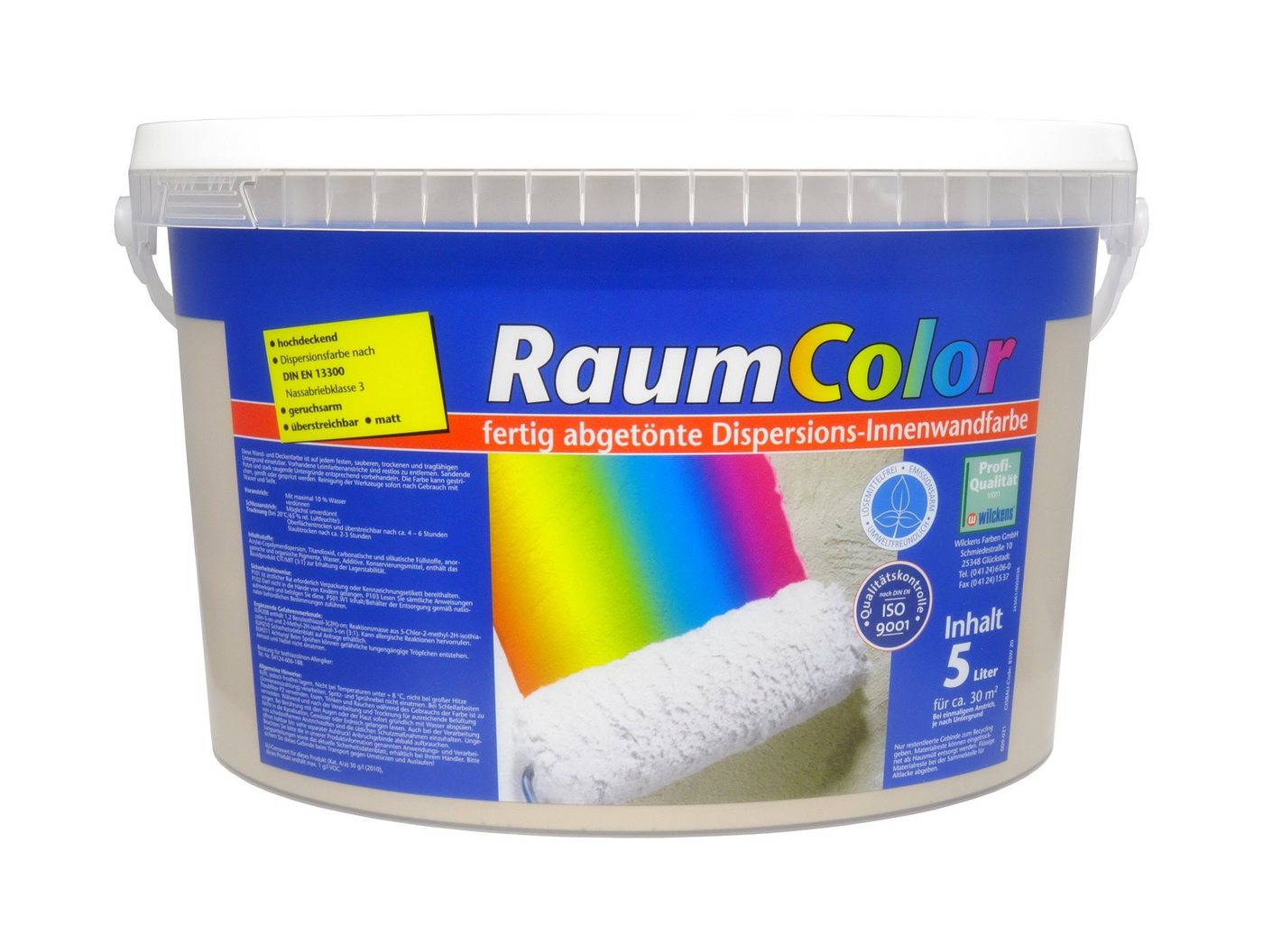 Wilckens Farben Wandfarbe, Raumcolor Eiskaffee 5 L von Wilckens Farben