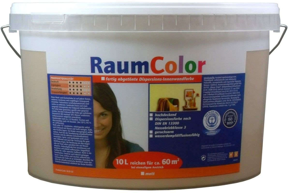 Wilckens Farben Wandfarbe Wilckens Raumcolor 10 L cappuccino von Wilckens Farben