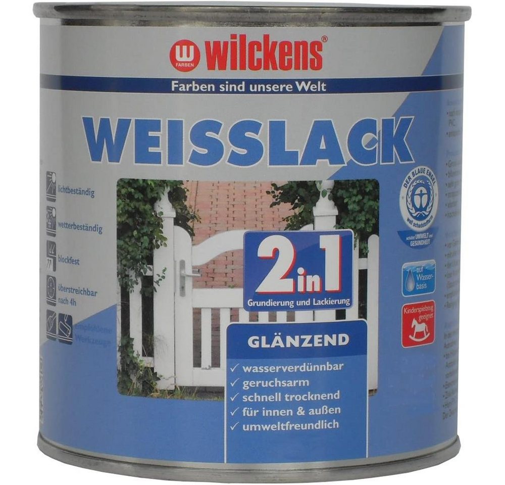 Wilckens Farben Weißlack, glänzend, 750 ml von Wilckens Farben