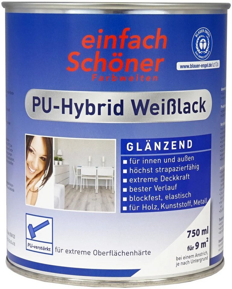 Wilckens Farben Weißlack einfach Schöner PU-Hybrid Weisslack von Wilckens Farben