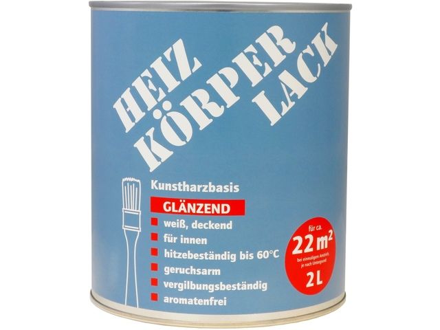 Wilckens Heizkörperlack 2 L weiß glänzend von Wilckens Farben