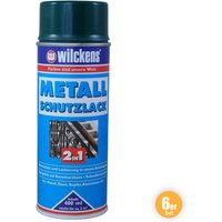 Wilckens Metall-Schutzlack Spray 2in1 Grün 6er Set von Wilckens Farben
