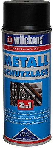 2 x Wilckens Metall-Schutzlack 2in1 hochglänzend Farbwahl 800 ml, Wilckens:Ral 9005 Schwarz 2 x Wilckens Metall-Schutzlack 2in1 hochglänzend Farbwahl 800 ml, Wilckens:Ral 9005 Schwarz von Wilckens