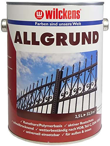 Wilckens Kunstharz Allgrund, 2,5 l, Grau von Wilckens