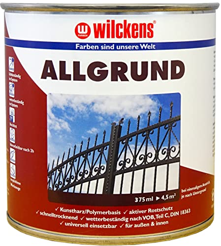 Wilckens Kunstharz Allgrund, 375 ml, Weiß von Wilckens