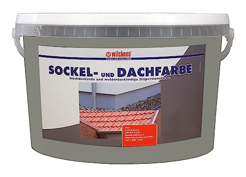 Wilckens Sockel- und Dachfarbe matt, 2,5 l, RAL 7023 Betongrau von Wilckens