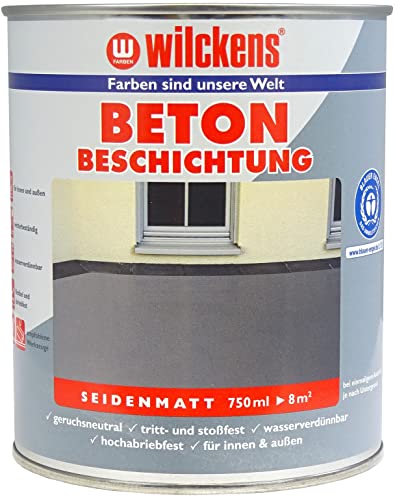 Wilckens Betonbeschichtung LF, 750 ml, RAL 7001 Silbergrau von Wilckens