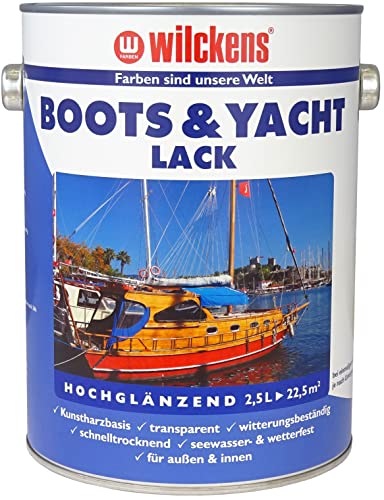 Wilckens Boots- und Yachtlack, 2,5 l, farblos von Wilckens