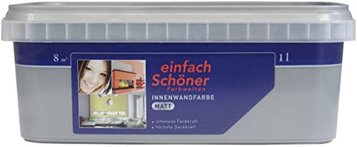 Wilckens Innenwandfarbe matt, 1 l, Unendlich Grau von Wilckens