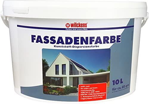 Wilckens Fassadenfarbe, 10 l, Weiß von Wilckens