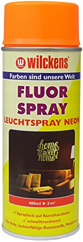 Wilckens Fluorspray Leuchtspray Neon, 400 ml, Orange von Wilckens