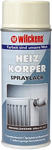 Wilckens Heizkörper Lackspray glänzend, 400 ml, Cremeweiß von Wilckens